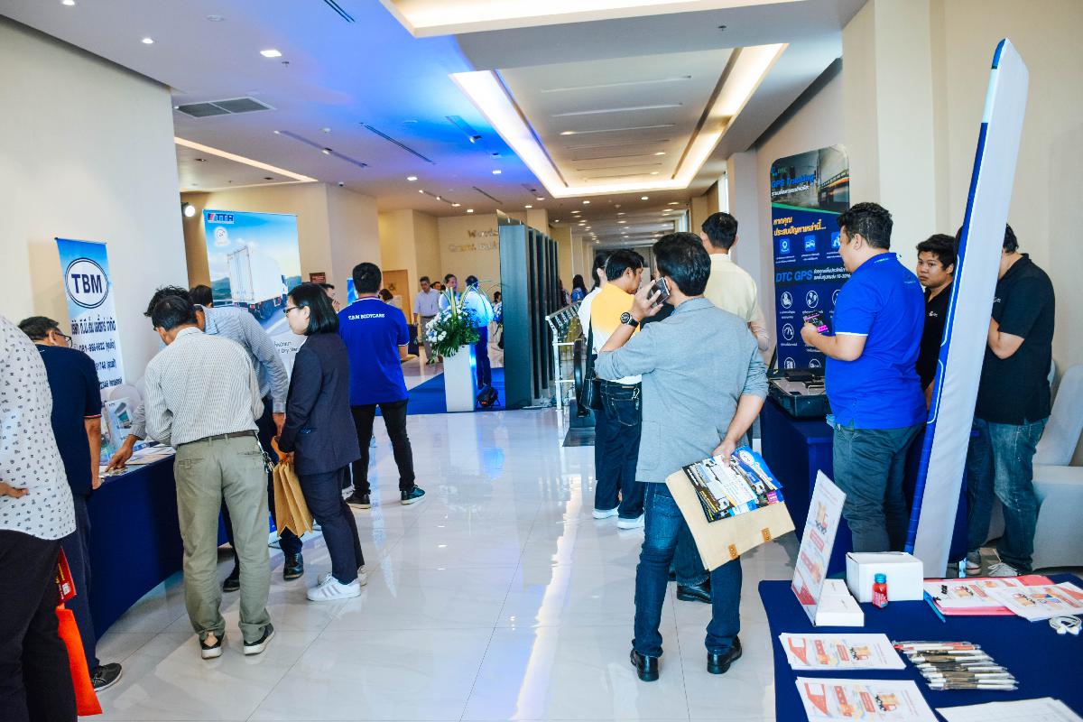 ภาพบรรยากาศงานเลี้ยงขอบคุณผู้ประกอบการขนส่งที่ร่วมวิ่งงานกับบริษัท ซีพี ออลล์ จำกัด (มหาชน) 