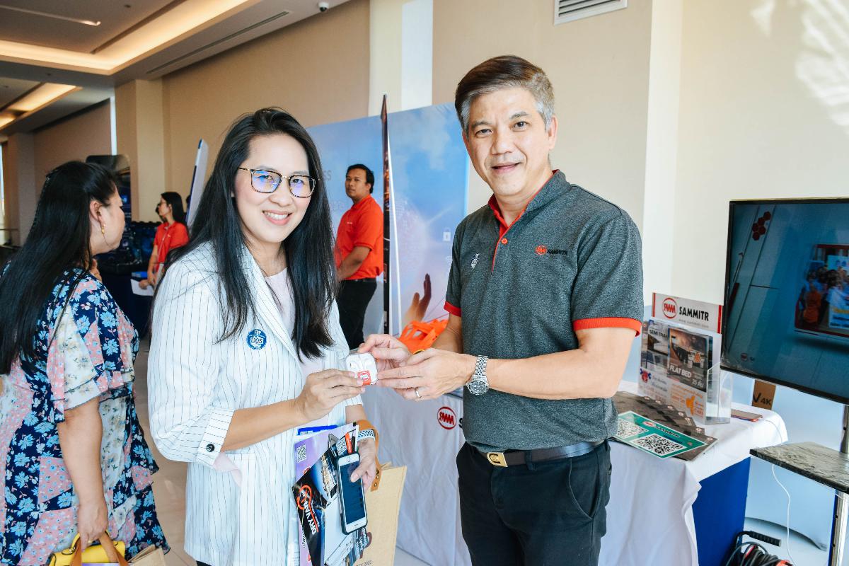 ภาพบรรยากาศงานเลี้ยงขอบคุณผู้ประกอบการขนส่งที่ร่วมวิ่งงานกับบริษัท ซีพี ออลล์ จำกัด (มหาชน) 