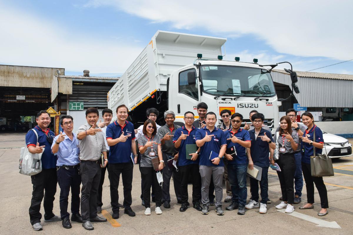 บริษัท ตรีเพชรอีซูซุเซลส์ จำกัด เยี่ยมชม บริษัท สามมิตรมอเตอร์สแมนูแฟคเจอริง จำกัด (มหาชน)