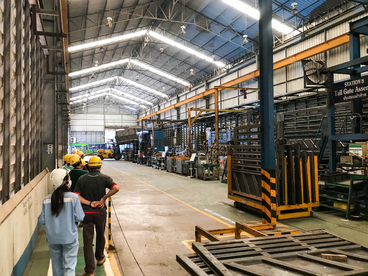 บริษัท ธนดี จำกัด เยี่ยมชม บริษัท สามมิตรมอเตอร์สแมนูแฟคเจอริง จำกัด (มหาชน)